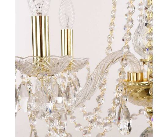Подвесная люстра Bohemia Ivele Crystal 5417/6/165 G Clear/M-1G, изображение 5
