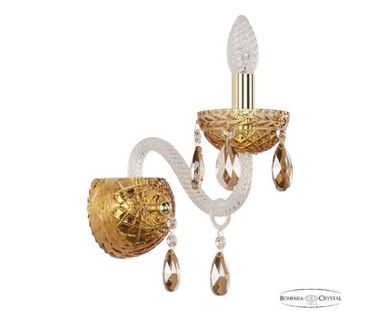 Бра Bohemia Ivele Crystal 5417B/1/165 G Amber/M-1F K721