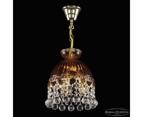 Подвесной светильник Bohemia Ivele Crystal 5478/22 G Amber/M-1G Balls