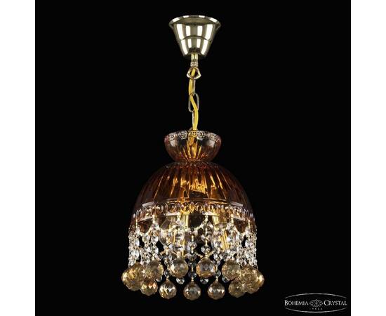 Подвесной светильник Bohemia Ivele Crystal 5478/22 G Amber/M-1G Balls K721
