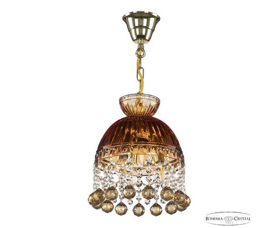 Подвесной светильник Bohemia Ivele Crystal 5478/22 G Amber/M-1G Balls K721, изображение 2