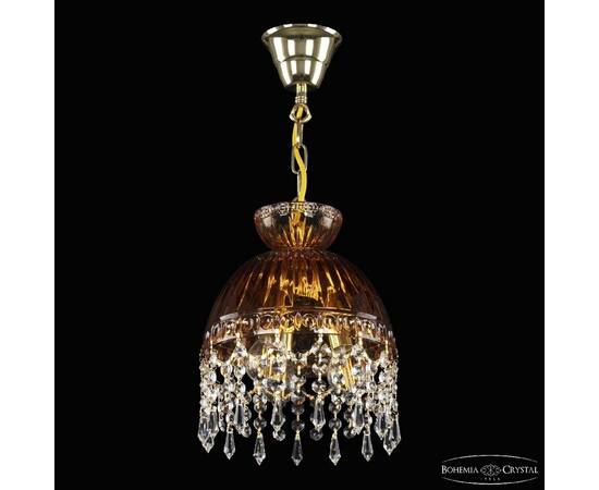 Подвесной светильник Bohemia Ivele Crystal 5478/22 G Amber/M-1G Drops