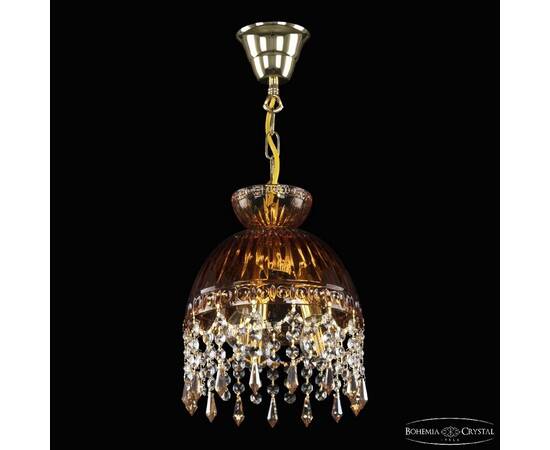 Подвесной светильник Bohemia Ivele Crystal 5478/22 G Amber/M-1G Drops K721