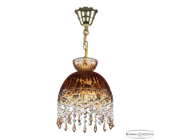 Подвесной светильник Bohemia Ivele Crystal 5478/22 G Amber/M-1G Drops K721, изображение 2