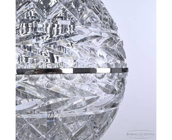 Подвесной светильник Bohemia Ivele Crystal 5480/20 Ni Clear/M-1F, изображение 4