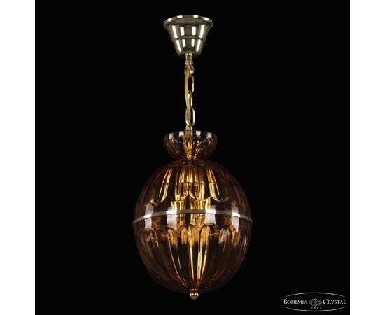 Подвесной светильник Bohemia Ivele Crystal 5480/22 G Amber/M-1H