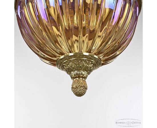 Подвесной светильник Bohemia Ivele Crystal 5680/17 G Shampan/M-1H, изображение 5
