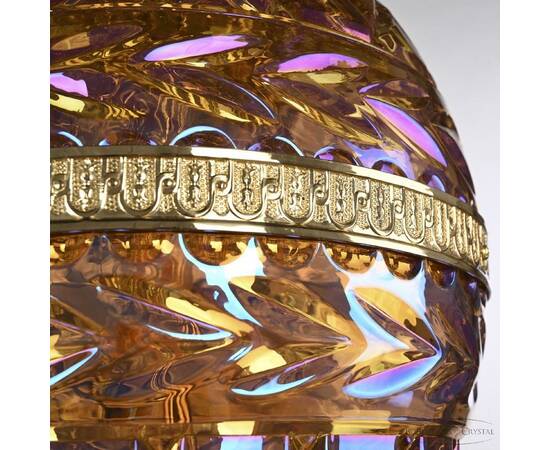 Подвесной светильник Bohemia Ivele Crystal 5680/22 G Shampan/M-1F, изображение 5