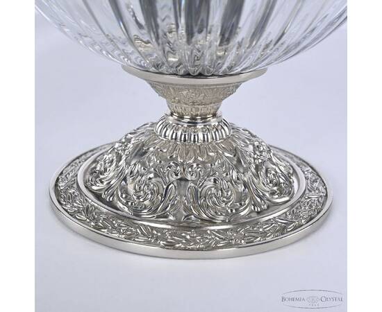 Настольная лампа Bohemia Ivele Crystal 5680L/18 Ni Clear/M-1G, изображение 4