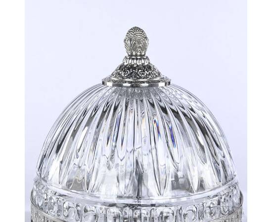Настольная лампа Bohemia Ivele Crystal 5680L/18 Ni Clear/M-1G, изображение 5