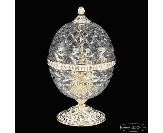 Настольная лампа Bohemia Ivele Crystal 5680L/20 GW Clear/M-1F
