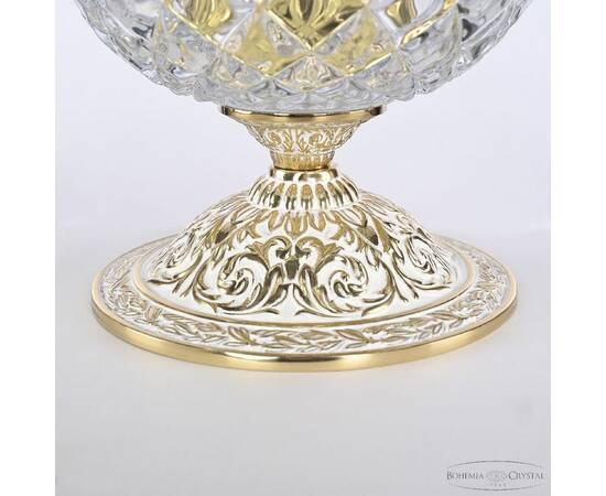 Настольная лампа Bohemia Ivele Crystal 5680L/20 GW Clear/M-1F, изображение 4