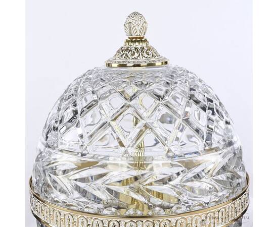 Настольная лампа Bohemia Ivele Crystal 5680L/20 GW Clear/M-1F, изображение 5