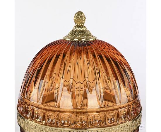 Настольная лампа Bohemia Ivele Crystal 5680L/22 G Amber/M-1G, изображение 5