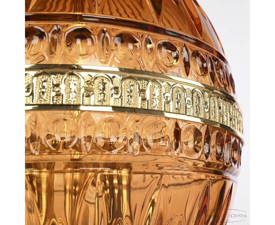 Настольная лампа Bohemia Ivele Crystal 5680L/22 G Amber/M-1G, изображение 6