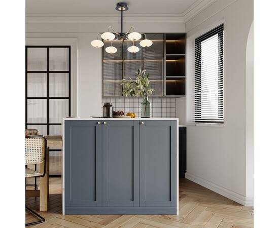 Люстра на штанге Arte Milano Neapolis 273908/6 BK/GD, изображение 10