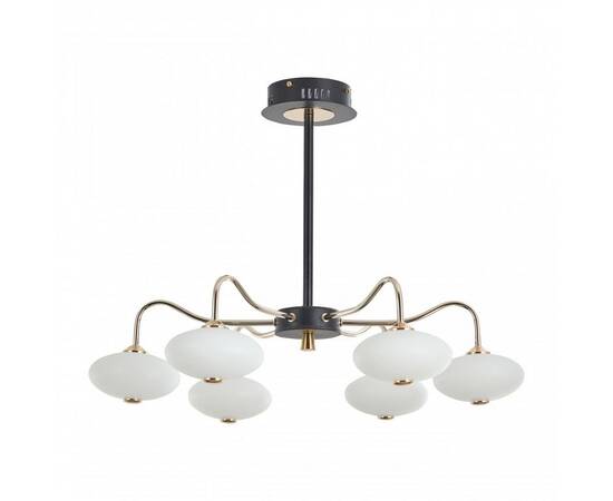 Люстра на штанге Arte Milano Neapolis 273908/6 BK/GD, изображение 12