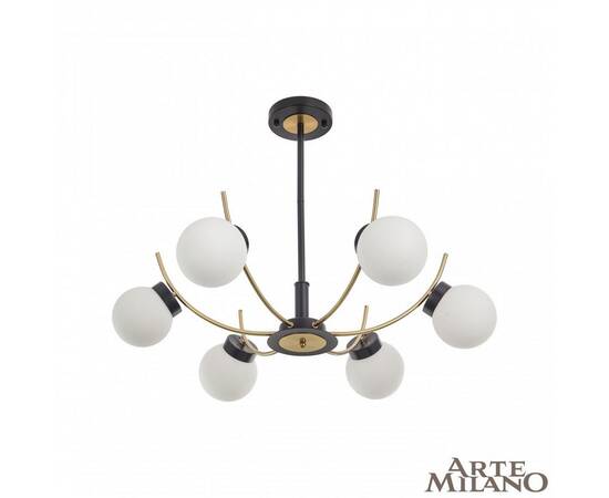 Люстра на штанге Arte Milano Neapolis 276169/6 BK/GD