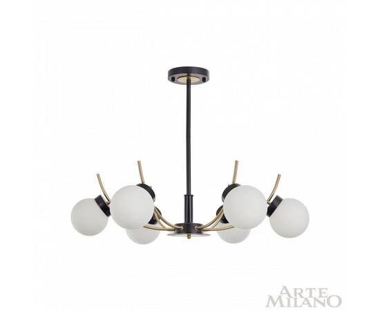 Люстра на штанге Arte Milano Neapolis 276169/6 BK/GD, изображение 5