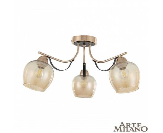 Потолочная люстра Arte Milano Amalfi 322306/3 FG+BK
