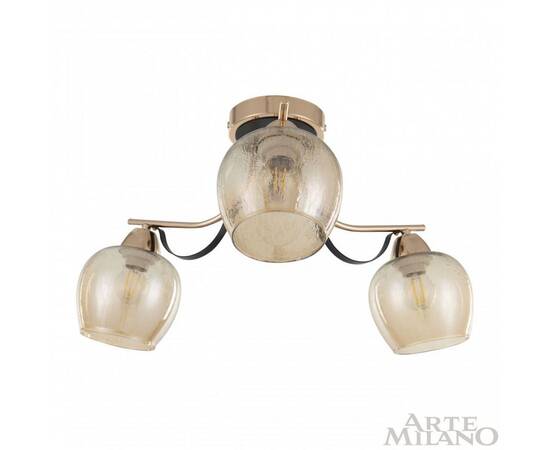 Потолочная люстра Arte Milano Amalfi 322306/3 FG+BK, изображение 3