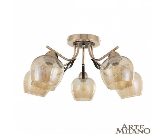 Потолочная люстра Arte Milano Amalfi 322306/5 FG+BK