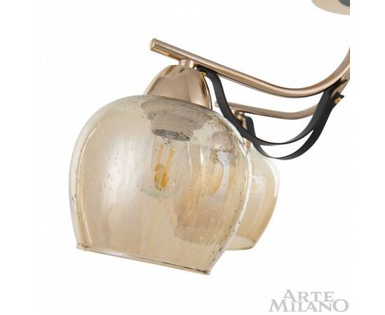 Потолочная люстра Arte Milano Amalfi 322306/5 FG+BK, изображение 4