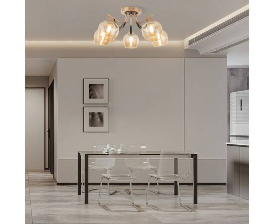 Потолочная люстра Arte Milano Amalfi 322306/5 FG+BK, изображение 8