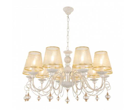 Подвесная люстра Arte Milano 347620/10 WT+G, изображение 3