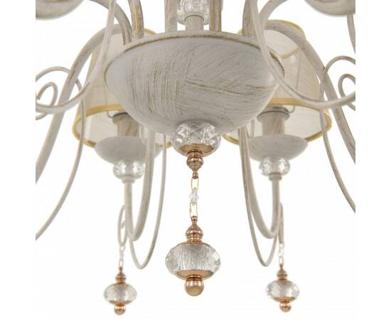 Подвесная люстра Arte Milano 347620/10 WT+G, изображение 9