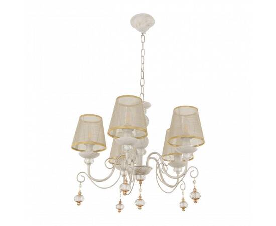 Подвесная люстра Arte Milano 347620/5 WT+G, изображение 4