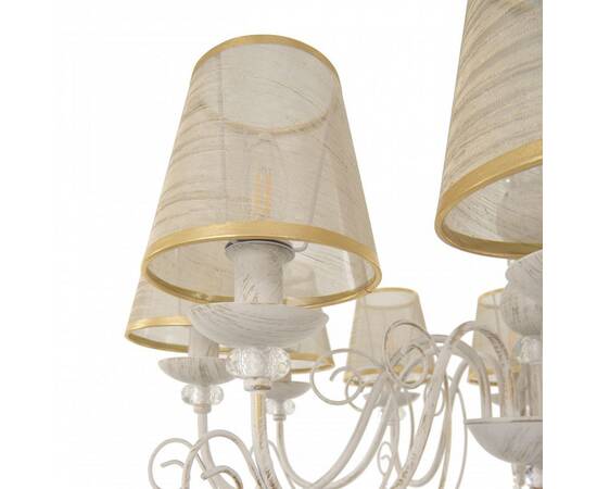 Подвесная люстра Arte Milano 347620/5 WT+G, изображение 7