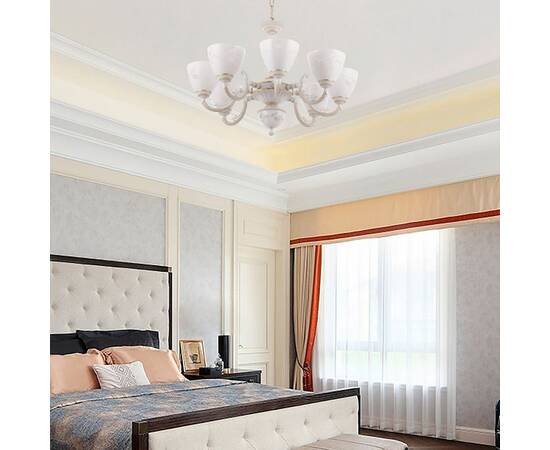 Подвесная люстра Arte Milano 343659/8 WT+G, изображение 2