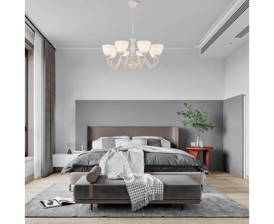 Подвесная люстра Arte Milano 347837/8 WT+SL, изображение 2