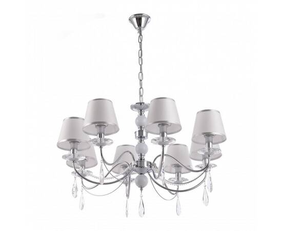 Подвесная люстра Arte Milano 342109/8 CR+LWT, изображение 4