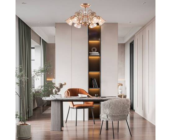 Потолочная люстра Arte Milano 340800/6 FGD, изображение 2