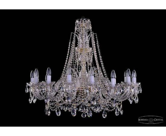 Подвесная люстра Bohemia Ivele Crystal 1411/16/360/XL-87 G