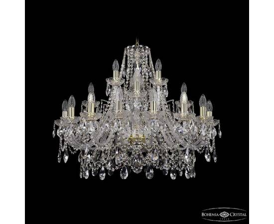 Подвесная люстра Bohemia Ivele Crystal 1411/16+8+4/300 G