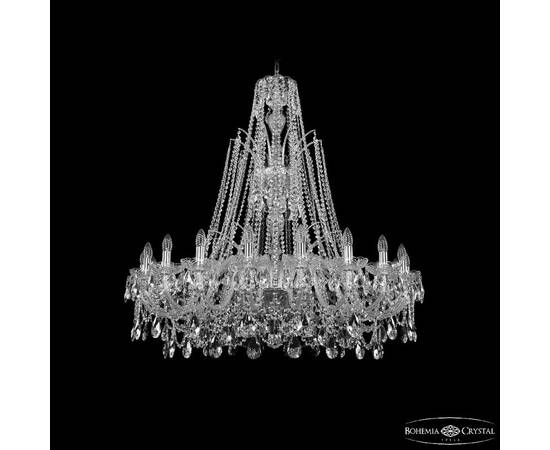 Подвесная люстра Bohemia Ivele Crystal 1411/20/400/XL-120 Ni