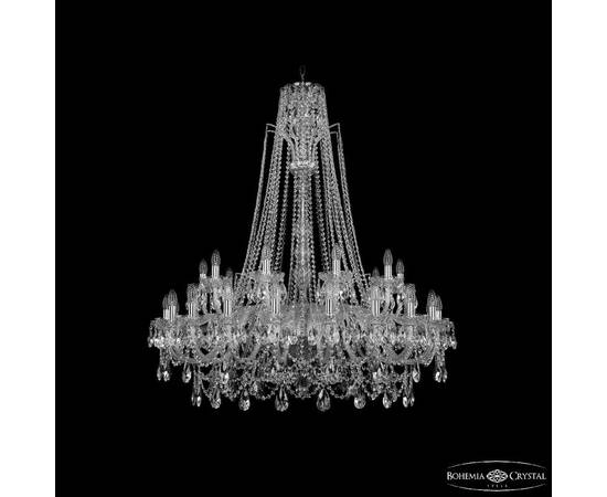 Подвесная люстра Bohemia Ivele Crystal 1411/20+10/400/XL-130 Ni