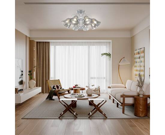 Потолочная люстра Arte Milano 340800/8 CR, изображение 2