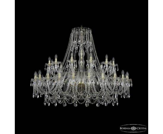 Подвесная люстра Bohemia Ivele Crystal 1411/24+12/530 G