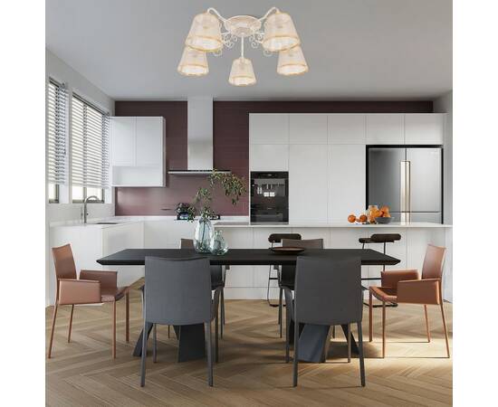 Потолочная люстра Arte Milano 341120/5 WT+G, изображение 2