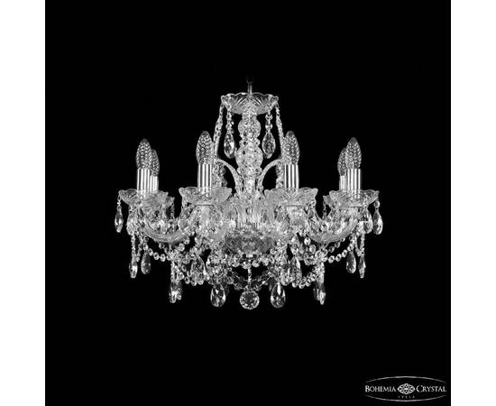 Подвесная люстра Bohemia Ivele Crystal 1411/8/195 Ni
