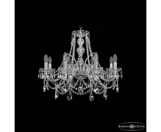 Подвесная люстра Bohemia Ivele Crystal 1411/8/240 Ni