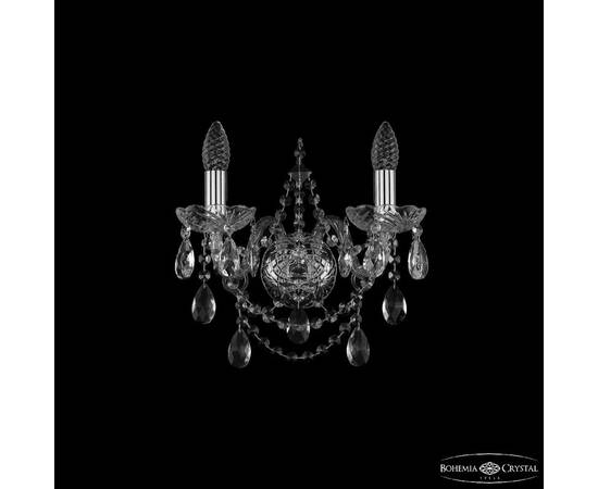 Бра Bohemia Ivele Crystal 1411B/2/141 Ni