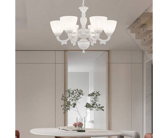 Подвесная люстра Arte Milano 343837/6 WT+SL, изображение 2