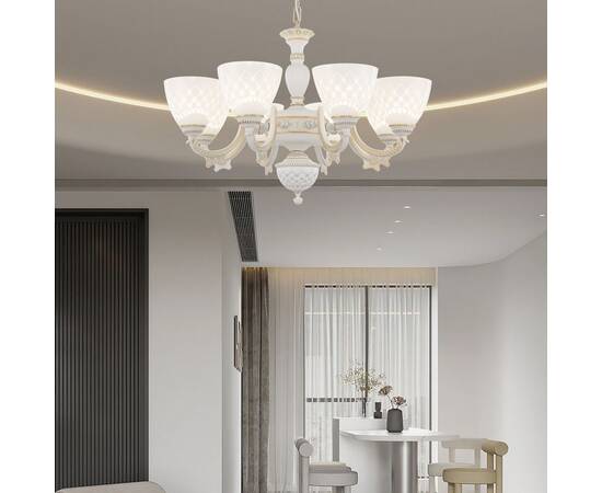 Подвесная люстра Arte Milano 343837/8 WT+G, изображение 2