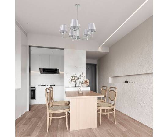 Люстра на штанге Arte Milano 344401/5 CR, изображение 2