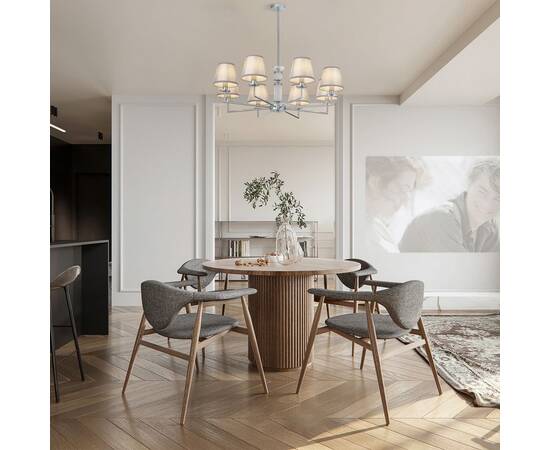 Люстра на штанге Arte Milano 344401/8 CR, изображение 2